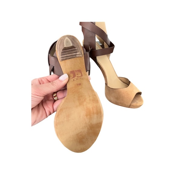 Joes Leather Heels Sz 7.5 - Picture 8 of 8